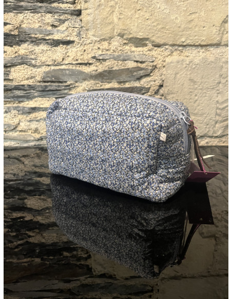 Trousse Pouch Square Liberty Peper Blue