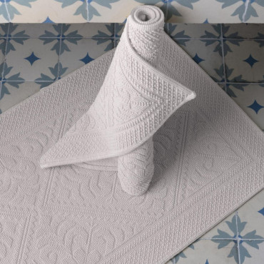 Tapis De Bain Enzo Neige 54/110 2