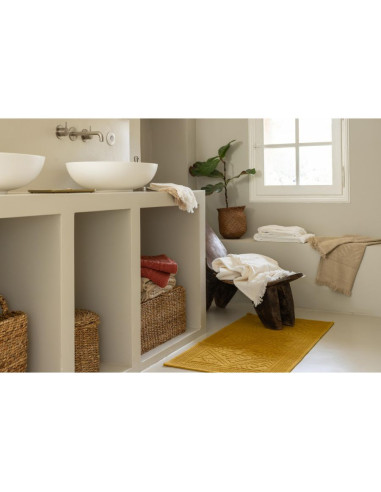 Tapis De Bain Enzo Safran 54/110