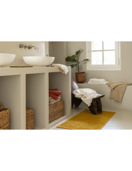 Tapis De Bain Enzo Safran 54/110