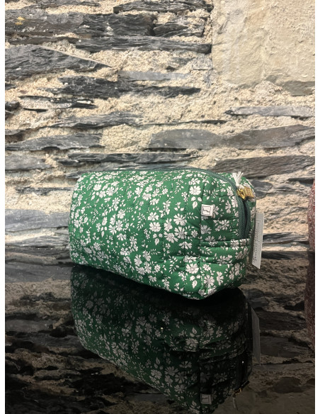 Trousse Pouch Square Liberty Ceepel Green