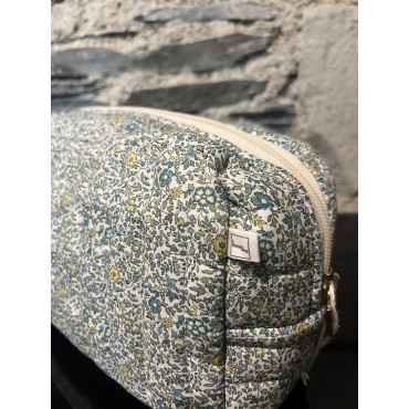 Trousse Pouch Square Liberty Katie And Millie Green 2