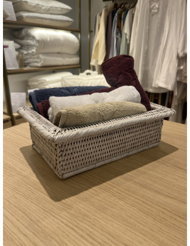 Corbeille rebord rectangle