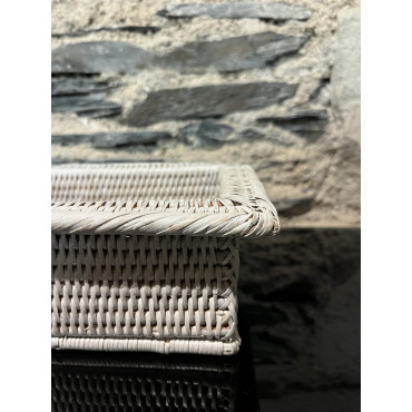 Corbeille rebord rectangle 2