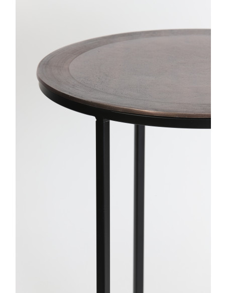 Table d'appoint talca cuivre