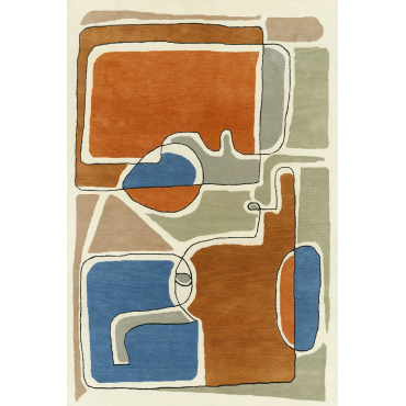 Tapis bleu des yeux  170/240