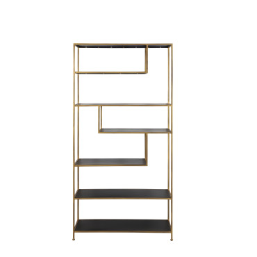 Mobilier ylaya noir mat or   100/35/203 6737985