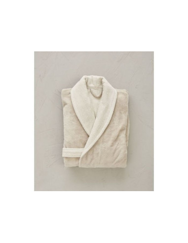 Peignoir Bi Matiere Naturel F S