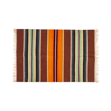 Tapis TIM Bluesky à rayures colorées 75x100