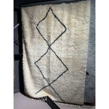 Tapis tulu model ivory charcoal  170/240 2
