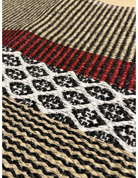 Tapis Plastic rouge 70/50