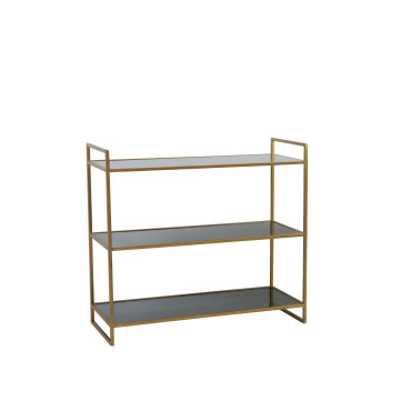 Mobilier cabinet mariki verre 3 etages  100/40/90