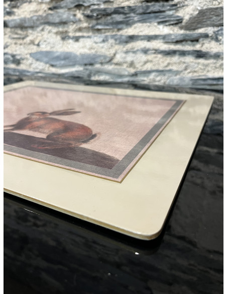 Set De Table Set De 6 Rectangle Chasse