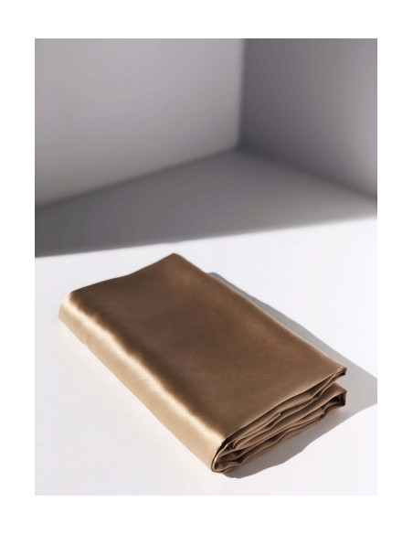 Taie silk french beige  50/75