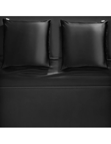 Taie silk midnight black  65/65
