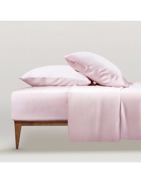 Taie silk blush pink  50/75