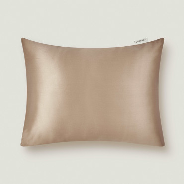 Taie silk french beige  50/75