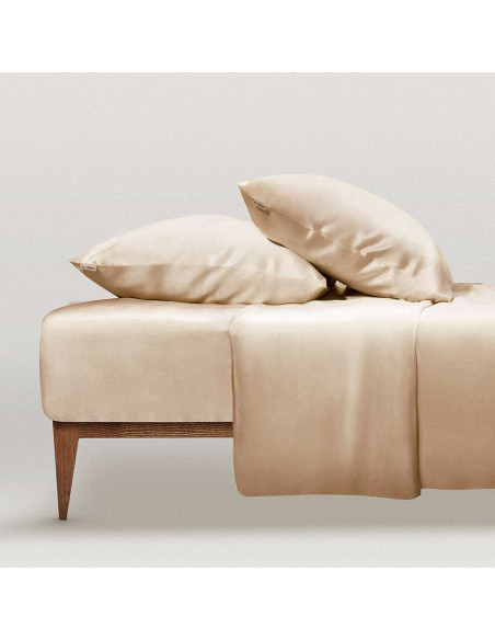 Taie silk french beige  50/75