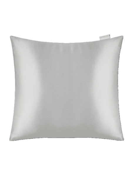 Taie silk silver grey  65/65