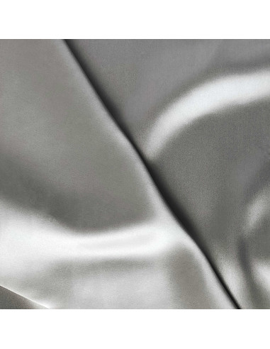 Taie silk silver grey  65/65