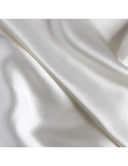 Taie silk powder white  50/75