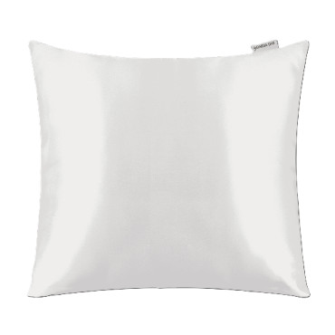 Taie silk powder white  65/65