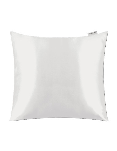 Taie silk powder white  65/65