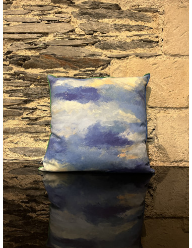 Coussin Matsu Cobalt 50/50