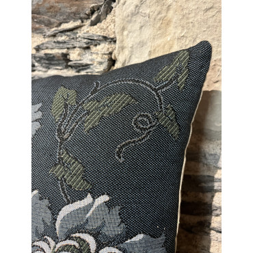 Coussin Fleurs Bleues 45/45 2