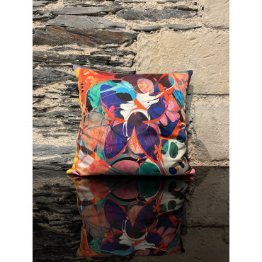 Coussin pantera multicolore  45/45