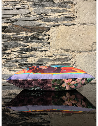 Coussin pantera multicolore  45/45