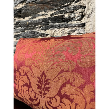 Coussin Jacquard Rouge Pierre Frey 40/60 2